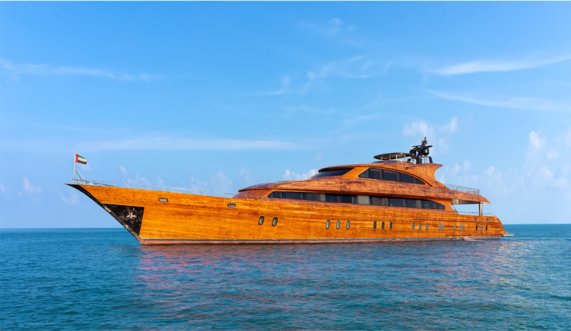 2020 50M Custom Wooden Yacht