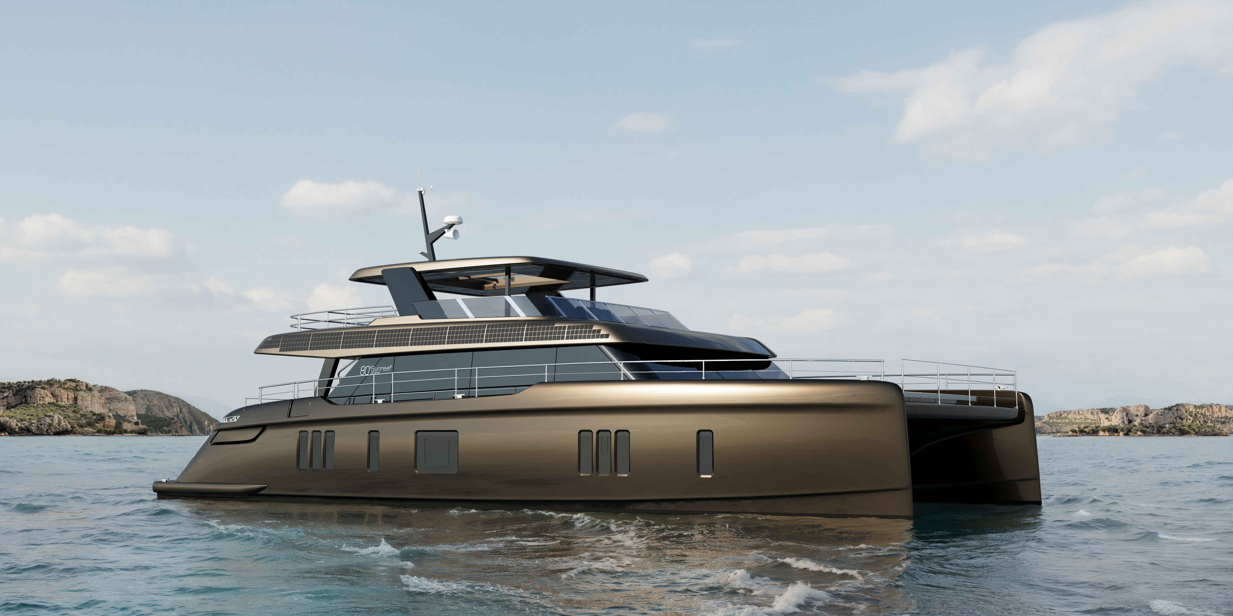 2026 Sunreef 80 Power Asante Art Cat